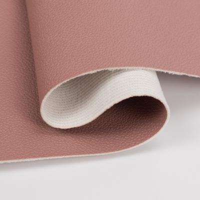 China Car Seat Lychee Grain PVC Leather Fabric Embossed Pattern 1.0mm Thick for sale