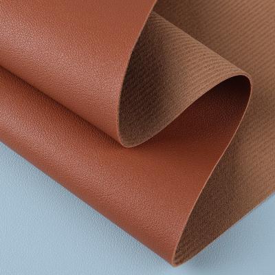 China Bolso de mano de PVC en relieve de cuero artificial Nappa imitación de tejido de cuero en venta