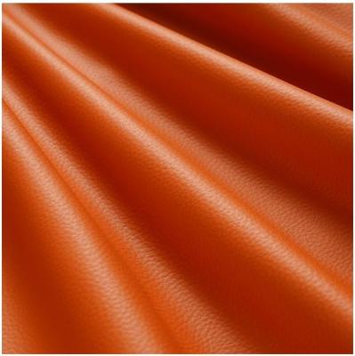 China Litchi Grain Silicone Faux Leather For Furniture Sofa Customized for sale