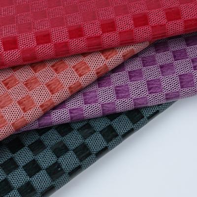 China PVC-Synthetisches Leder Gewebe Schachtaschen Custom Falsches Leder zu verkaufen