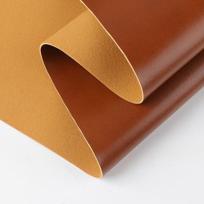 China Oil Wax PVC Leather For Bags 1.7mm Thickness Embossed Faux Leather Anti Fouling for sale