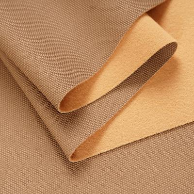 Κίνα Skin-Feeling Linen Semi-Pu Leather Handbag Furniture Shoes Faux Leather Fabric προς πώληση