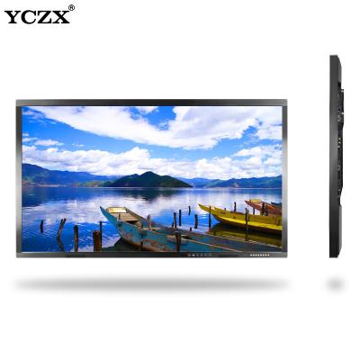 China 65-inch 4K Full HD LCD Interactief Smart Board Touch Whiteboard in Wit Genre Interactieve Boards Te koop