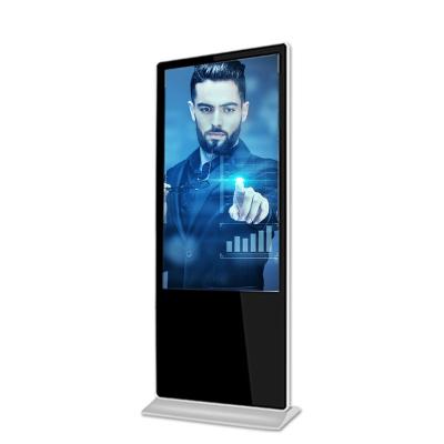 China 65 Inch Touch Screen Floor Standing Digital Signage For Indoor Advertising for sale