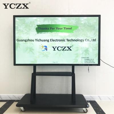 China Non Folded IR Interactive Whiteboard , 86 Inch Multi Touch Screen Monitor for sale