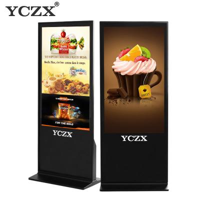 China 55 Inch Windows System Indoor Digital Advertising Display With Time Switch Function for sale