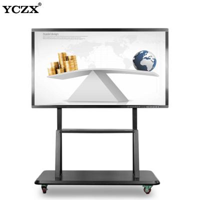 China 1920*1080 2K All In One PC Board 70 Inch LED OPS Infrared Touch Screen Interactive Smart Whiteboard For Education Kids for sale