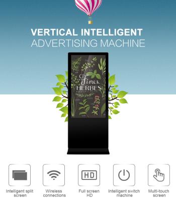 Chine Plancher de 48 pouces tenant le joueur de Digital de contact d'affichage d'écran de la publicité d'affichage à cristaux liquides d'Android à vendre