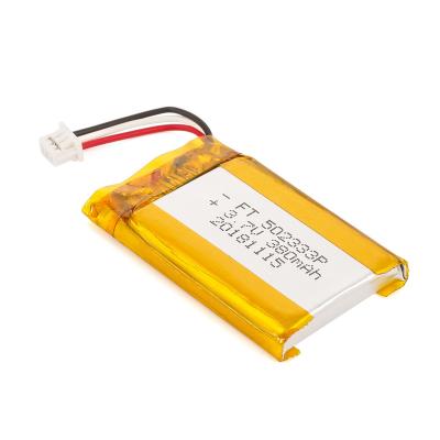 China Flexible Design 3.7V 210mAh Lithium Polymer Battery For Bluetooth Earphone for sale