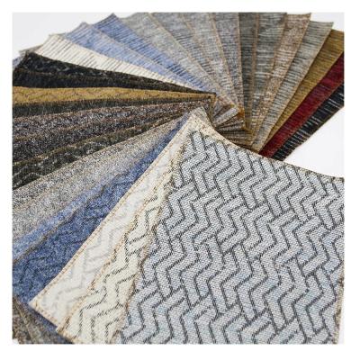 Chine Une plus grande image de vue s'ajoutent pour comparer le tissu mou de luxe de polyester de sofa de colorant de meubles de tapisserie d'ameublement de tissu de velours de peluche de part à vendre