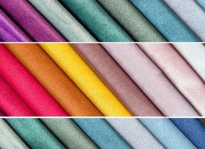 China Hometextile Upholstery Velvet Sofa Fabric 100% Polyester DTY FDY 1mm Odvia Burn Out en venta
