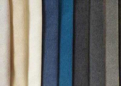 China Claramente hecho punto falso poliéster de lino de la tela de Sofa Fabric ISO9001 en venta
