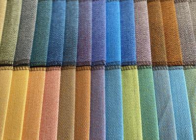 China Tela de estofamento Windproof de Sofa Fabric Upholstery Dyed Linen da mobília à venda
