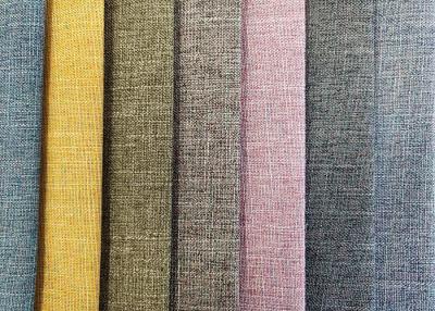 China Woven Upholstery Sofa Fabric 260gsm Yarn Dyed 80% Polyester for sale