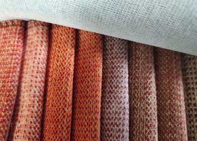 China Tela del lino del poliéster del sofá 100 57 pulgadas de materia textil llana de la tapicería en venta