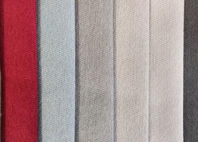 Chine Tissu de tapisserie d'ameublement lourd de velours de polyester, tissu simple de velours de suède à vendre