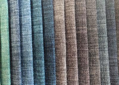 China Polyester-Gewebeleinenbaumwollgewebe 100% vieler Farben für Möbelsofa zu verkaufen