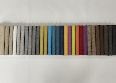 China Leinenbuntes Polyester-Gewebe des blicksofagewebe-Polsterungsgewebes für Sofakleines Leinensofa zu verkaufen