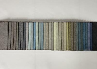 China la tela de lino resistente del sofá de la tapicería del llano de la mirada de agua 100%Polyester teñió la tela barata en venta