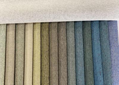 China de matéria têxtil de linho da casa da tela do sofá de estofamento do poliéster da amostra grátis FIO de equipamento de Sofa Cover do tapete da cortina TINGIDO à venda