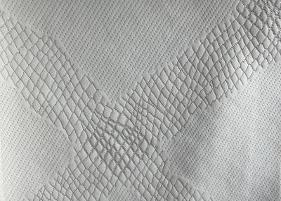 Chine Le tissu imperméable de matelas de polyester, Hometextile a piqué le tissu de coton de jacquard à vendre