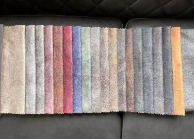 Chine Imprimé modelez le tissu de suède de polyester de Sofa Fabric Woven 100 de suède à vendre
