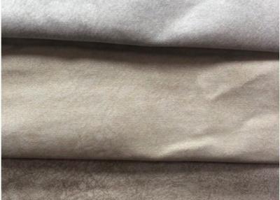 China 400gsm Microfiber Suede Upholstery Fabric Printed Pattern Artificial Suede Fabric for sale