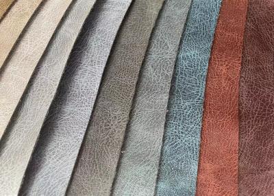 China Vereiteln Sie das Druckveloursleder-Gewebe, das Sofa Knitted Technics bronziert zu verkaufen