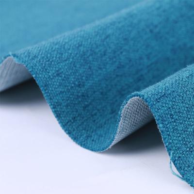 China 230gsm Plain Weave Brushed Waterproof Sofa Fabric For Living for sale