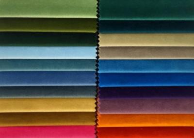 Chine Polyester Holland Velvet Fabric For Sofa respirable à vendre