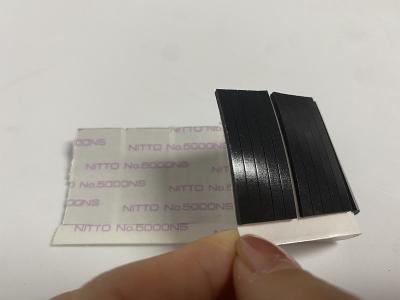 China JAPAN HH-48 HIGH DENSITY DIE CUT BLACK PU FOAMS HH-48C PAD GASKET BACKING 3M TAPES FOR BATTERY/CAMERA for sale