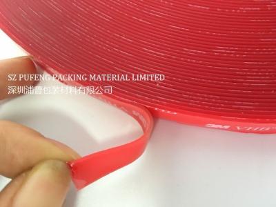 China Cinta adhesiva echada a un lado de 3M 4910 VHB 2 antis de la humedad, cinta pegajosa echada a un lado doble claro de 0.5m m en venta