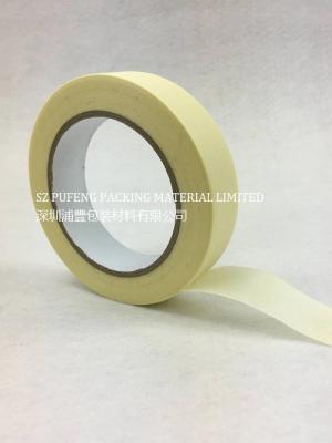 China 0.08mm espesor papel texturizado cinta adhesiva de enmascaramiento necesidades de pintura en venta