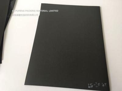 China PORON HH48C Highly Flame Etardant 1.2mm Black Urethane Foam For Electronics Closed Cell Foam for sale