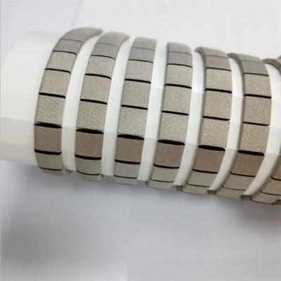 China shielding gasket Die Cut Shapes Self Adhesive Strip Soft Conductive Fabric Over Foam EMC EMI Shielding Gasket for sale