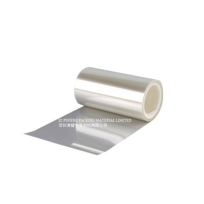 China 250 Micron Mobile Phone Screen Protector Film Roll Transparent , RoHS Silicone Coated PET Release Film for sale