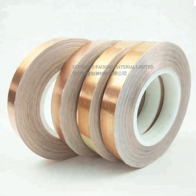 China Non Conductive Adhesive 0.06mm Copper Foil Tape Anti Static for sale