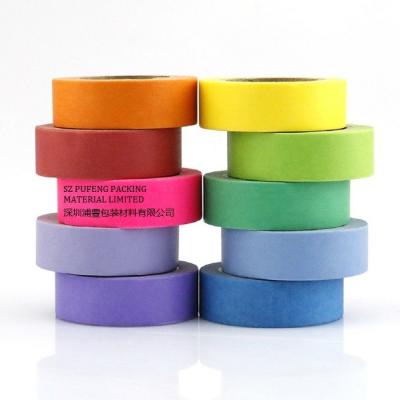 China High Performance Color Masking Tape Heat Resisitance ROHS Approved for sale