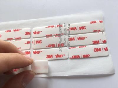 China 55236 Paper Custom Die Cutting Waterproof Acrylic Double Sided Tape 0.12mm Thickness for sale