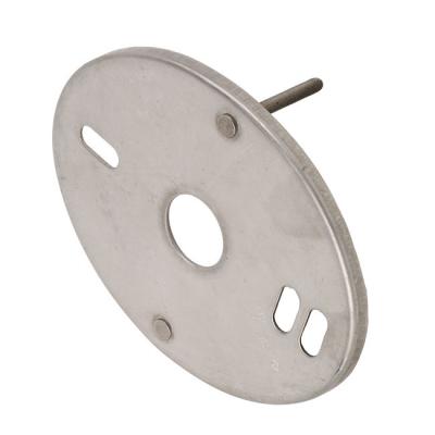 China Custom Disc Foot Precision Metal Stamping Parts 416 Stainless Steel for sale