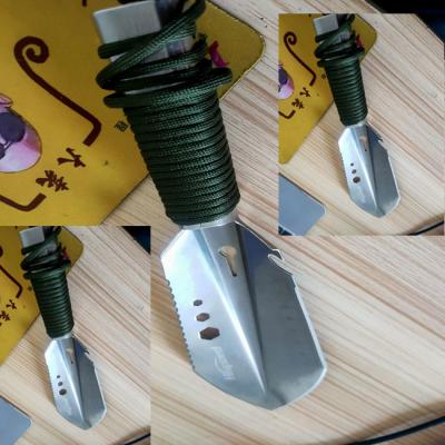 中国 Industrial Tactical Hunting Knife Shovel Stainless + Aluminum Material 販売のため