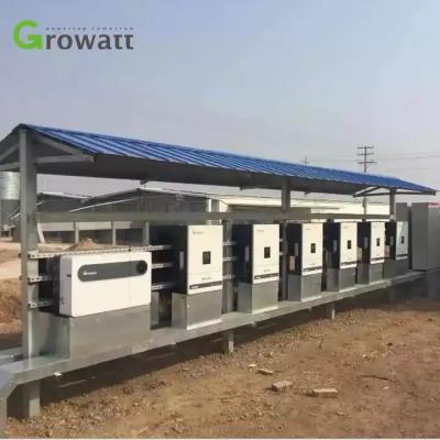 China Growatt High Power MAX 100KTL3-X LV 120KW On Grid Inverter 150KW Growatt Solar Panel Inverter for sale