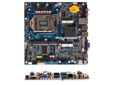 China Desktop CPU 2 COM Industrial Motherboard with Intel® H81 Chipset , Microsoft® DirectX® 11 for sale