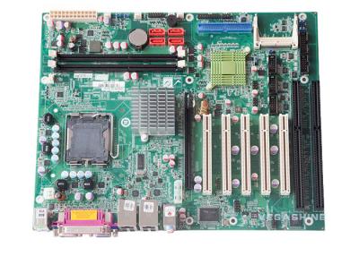 China Intel G41 LGA775 socket 2 ISA Slot Motherboard / 2 Serial COM industrial motherboard for sale