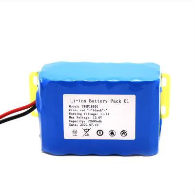 China 11.1v 12500mah Custom Lithium Ion Battery Packs for sale