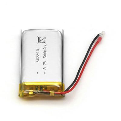 China KC Certificated Emergency Light Battery Replacement 3.7 V 600mah Lipo Battery for sale