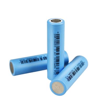 China 11.744Wh INR18650 3200mAh Lithium Cylindrical Battery Deep Cycle Cell for sale