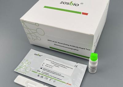 Chine Essai rapide Kit Colloidal Gold Antigen Test de sang total AG de ZOSBIO à vendre