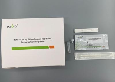 China Jogo rápido do teste da saliva/escarro AG NCoV AG (Immunochromatography) à venda