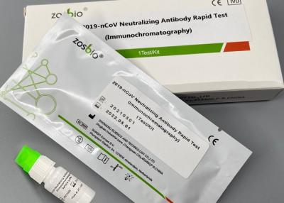 China Prueba rápida de neutralización Kit Immunochromatography del anticuerpo COVID-19 en venta
